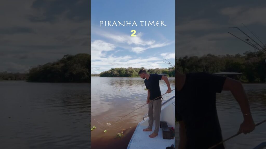 Ever wonder what would happen if you fell into the water in the Amazon?